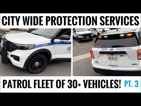 City Wide Protection Services (CWPS) Security Patrol Car Review - Part 3