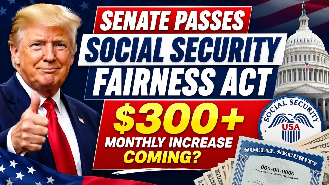 Senate Passes Social Security Fairness Act — $300+ Monthly Increase Coming?