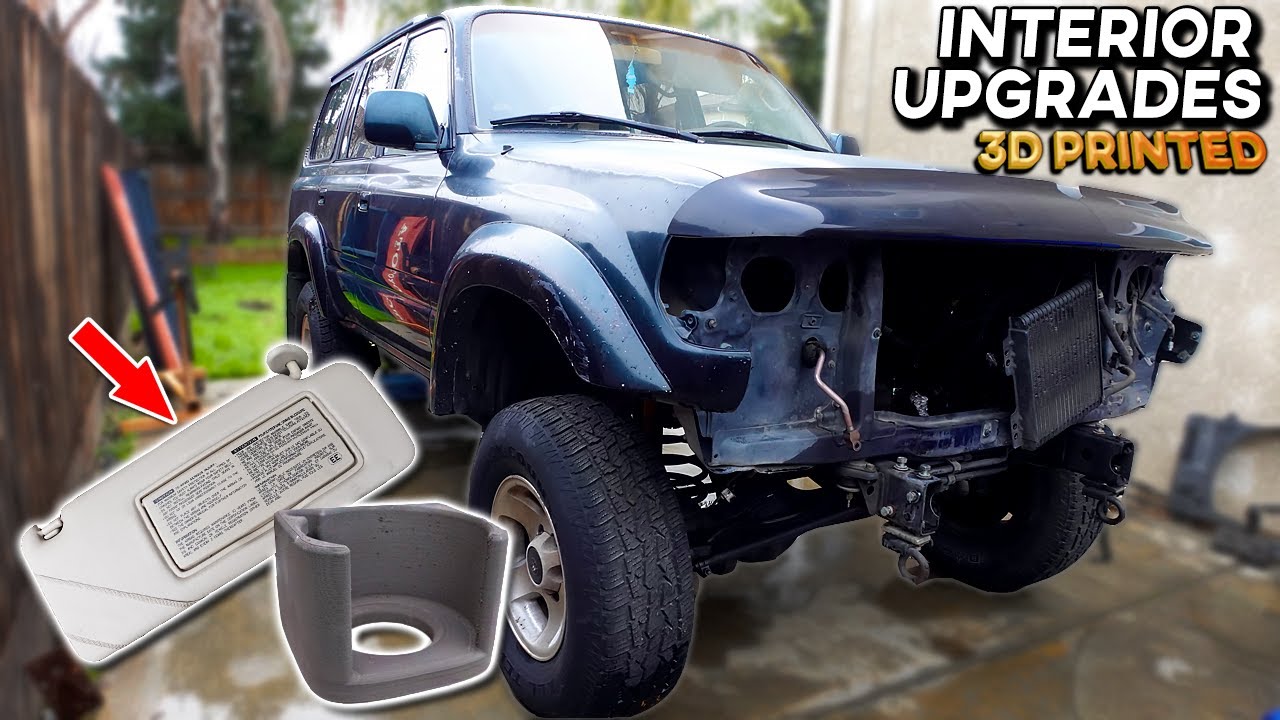 Watch video 3D PRINTED Interior Mods For My Toyota Land Cruiser 80 Series! Now 3D PRINTED Interior Mods For My Toyota Land Cruiser 80 Series!