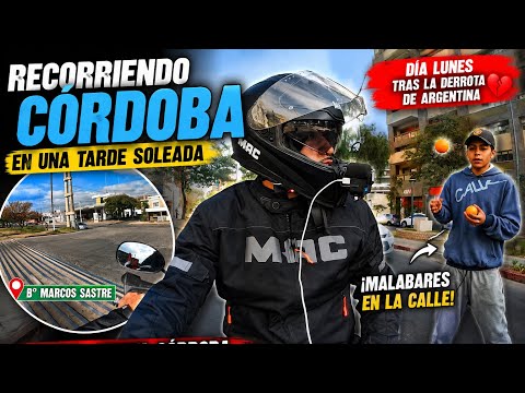 🏍️💙 ¡EL BAJÓN POR LA DERROTA NO NOS DETIENE! | RECORRIENDO CÓRDOBA EN UNA TARDE ESPECTACULAR 🌇