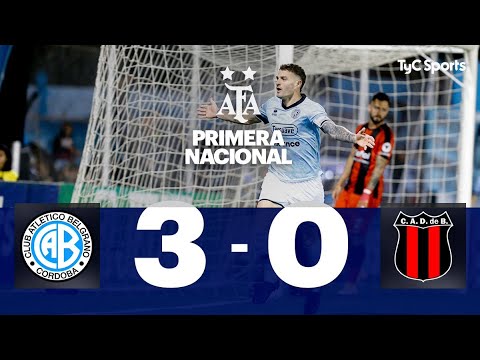 Belgrano 3-0 Defensores de Belgrano | Primera Nacional | Fecha 34