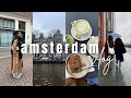 Amsterdam VLOG | Embracing (rainy) Winter Days, Cute Cafés & City Exploration