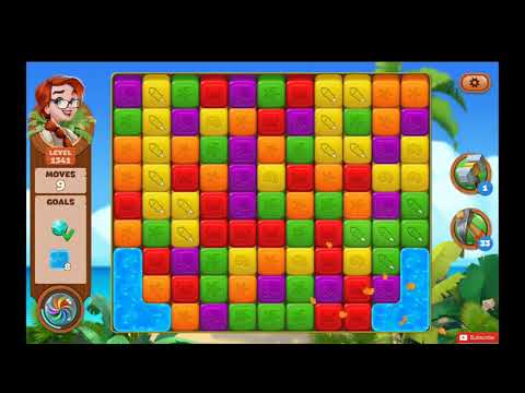 Lost Island Blast Adventure Level 1341 NO BOOSTERS - A S GAMING ✔