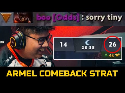 ARMEL BAD START TO COMEBACK - TRY HARD CARRY USING ANTI MAGE DOTA 2