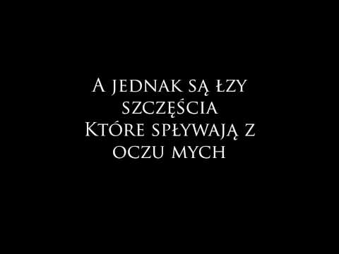 Łzy- Łzy szczęścia- tekst