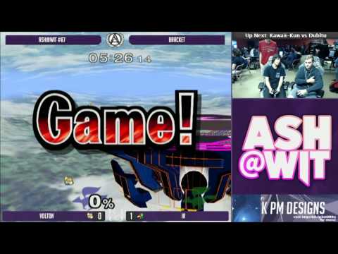 Volton (Fox) vs IR (Marth, Falco) - ASH@WIT #87 Melee Bracket