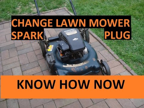 How to Replace a Lawn Mower Spark Plug