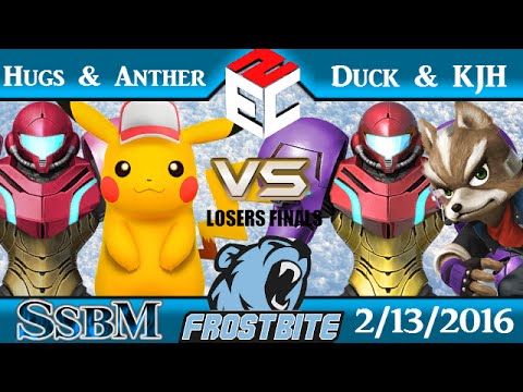 Frostbite SSBM Doubles - Duck & KJH vs. Hugs & Anther - LF Part 2