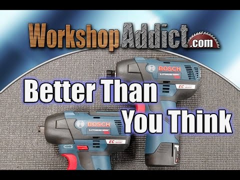 Bosch 12V Max EC Brushless Impact Wrench & Driver Review PS82 PS42