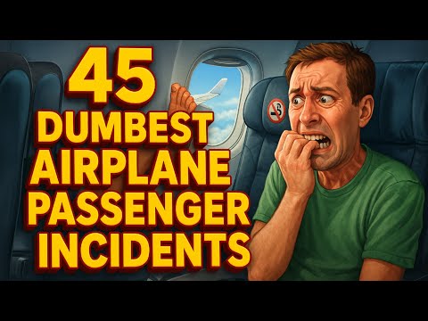 45 Dumbest Airplane Passenger Incidents That Delayed Flights