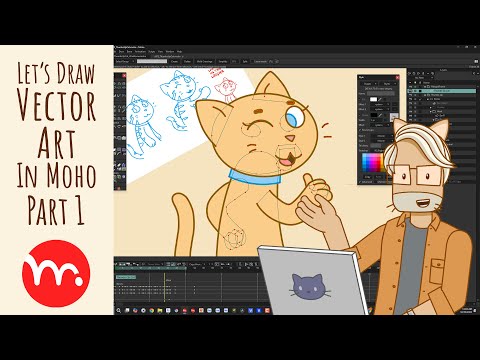 Let's Draw Vector Art In Moho! Part 1