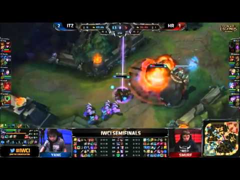 ITZ micaO Sivir VS HR LeX Graves   4 Maç ÖZET IWCI Yarı Final