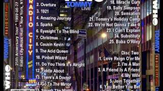 The Who 04&amp;05 Amazing Journey &amp; Sparks Live at Radio City Music Hall 1989