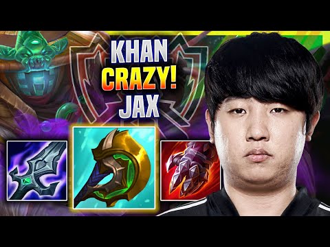 KHAN CRAZY JAX GAME IN WORLDS BOOTCAMP! - DK Khan Plays Jax TOP vs Graves!
