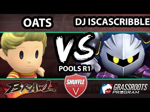 Shuffle V - Oats (Lucas) Vs. DJ Iskascribble (Meta Knight) - Pools - SSBB