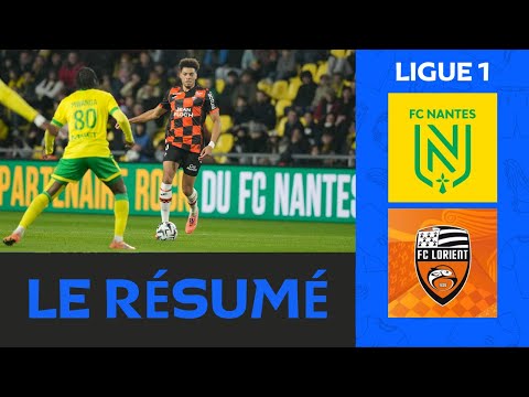 Nantes - Lorient | 1-1 | Résumé du Match | Ligue 1 2025-2026 | nantes lorient