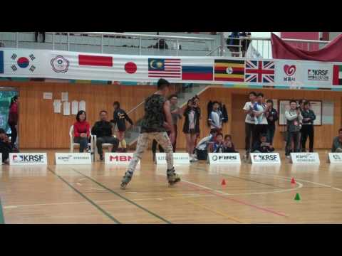 2017 Namwon Korea Open Classic Slalom Junior Men 1st place Lai Hsu Chieh (TWN)