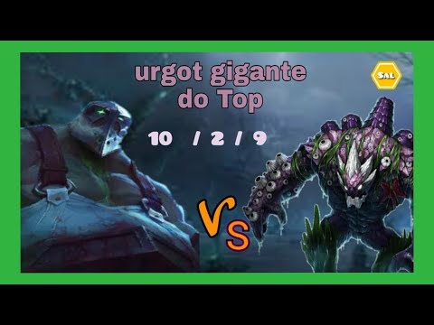 MONO URGOT  vs  MALPHITE     TOP    KDA  10 / 2 / 9   v 10.12     PT - BR