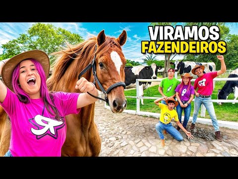 UM DIA NA FAZENDA COM OS ROSA *A fazenda é amaldiçoada ?