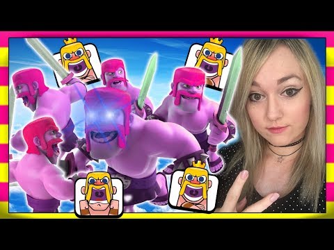 ☢️New BARBARIAN FIREBALL BAIT Deck! THE LOWEST SKILL BARBARIAN META DECK in 2019!?!?☢️CLASH ROYALE☢️