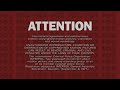 20th Century FOX Warning Screen
