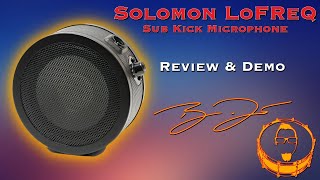 Video thumbnail for LISTEN to the Solomon LoFReQ SUB KICK Microphone by Brian Daggett Drums