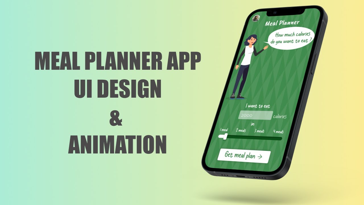 Meal Planner App UI Design