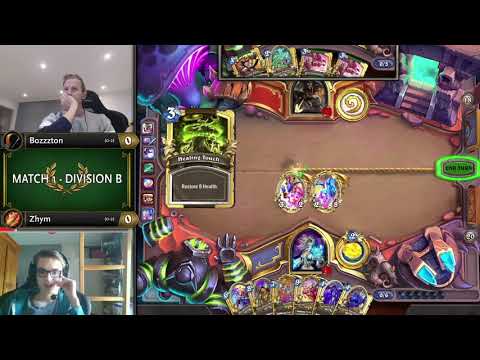 Bozzzton vs Zhym - Division B - Hearthstone Grandmasters Europe 2020 Season 1 - Week 5