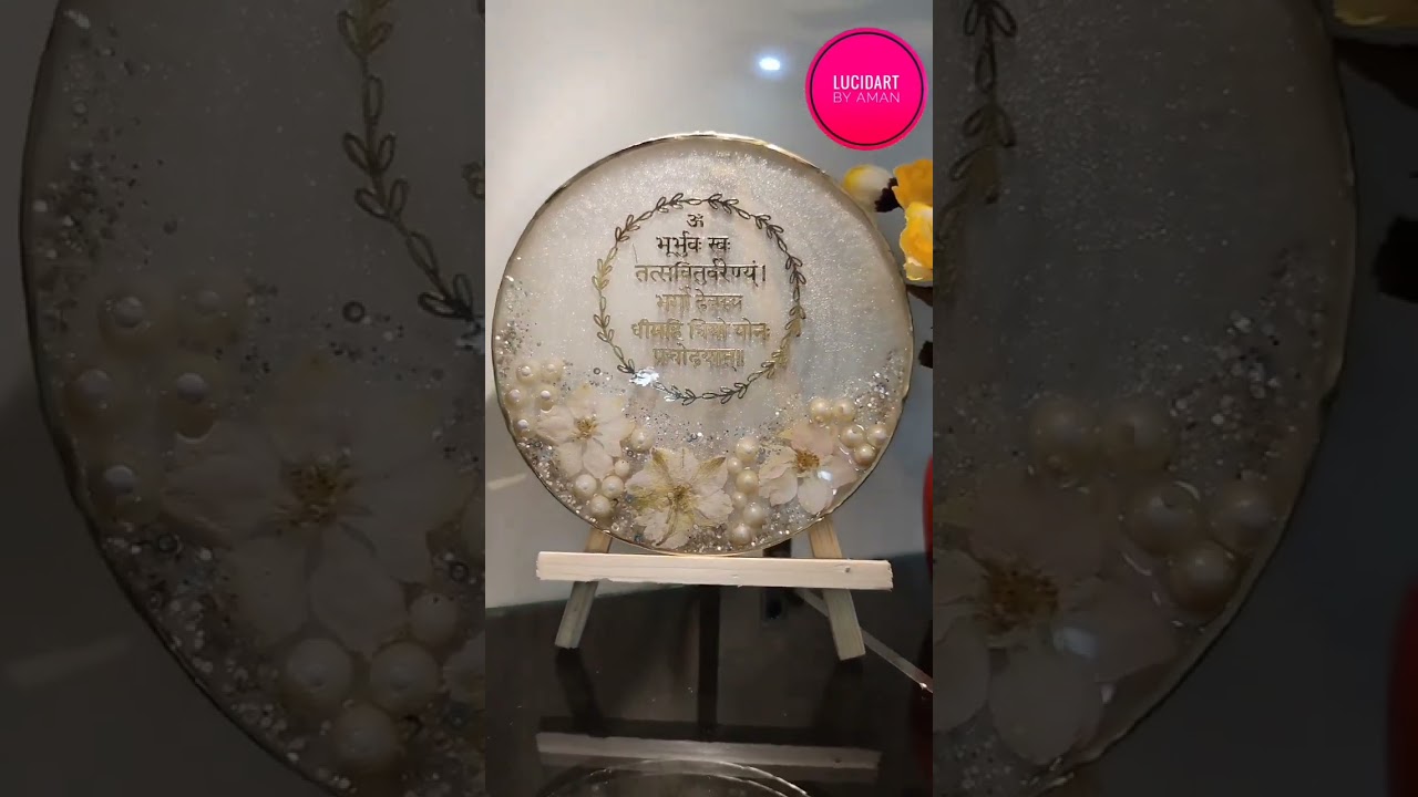 Mantra Frame at Affordable Price a Perfect Gift #shorts  #resinart