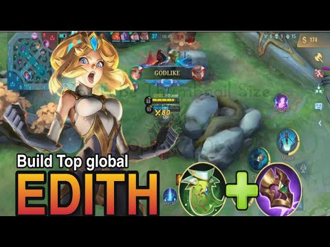 ROAM EDITH MOST BEST BUILD FOR EDITH | BUILD TOP GLOBAL |MLBB