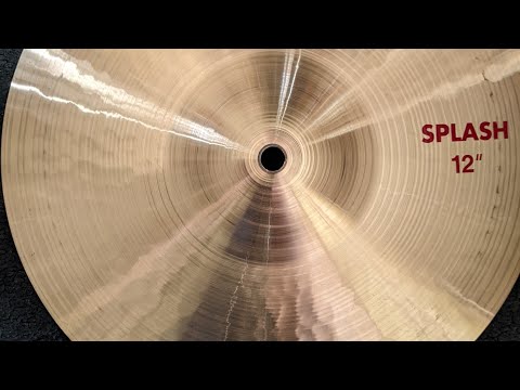 Paiste 2002 12" Splash Cymbal Demo