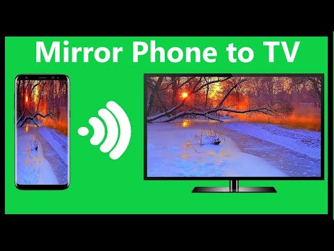 Screen Mirror Android Phone to TV for Free Connect your phone to TV!!