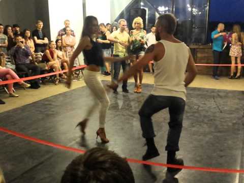 Кизомба батл 01082015 артпричал Киев (music: Badoxa Pro Feat. G-Amado - Royal)