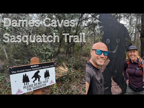 🇺🇸 I Found SASQUATCH on a Florida Trail! 😱 Dames Caves Hike #Sasquatch #Florida