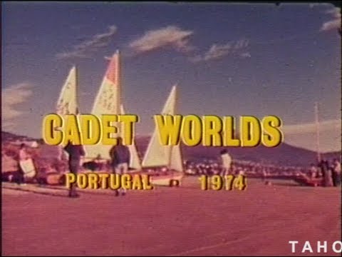 Cover image for Film - Cadet Worlds - two helmsmen from Tasmania were selected to represent Australia in the 1974 Cadet Dinghy World Championships beginning with the Tasmanian crew's midwinter training the action culminates in the competitions sailed in Portugal.