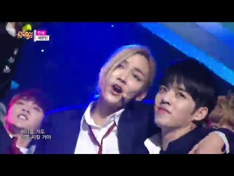【TVPP】Seventeen - 'ManSae' , 세븐틴 - '만세' @ Show Music core Live