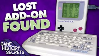 WorkBoy: Lost Game Boy Add-on FOUND After 28 Years - Game History Secrets