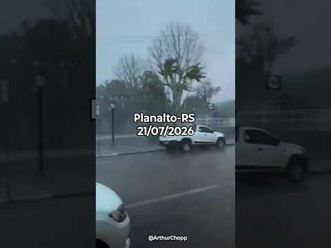 Temporal no Rio Grande do Sul #alerta #enchente #storm