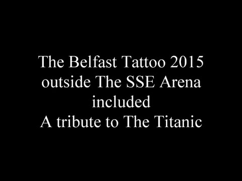 Belfast Tattoo 2015 - Adest Musica outside the SSE Arena - 12/12