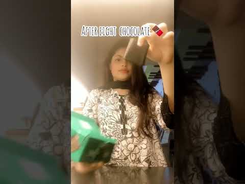 Lets try After eight chocolate 🍫 #aftereight #chocolate #letstryit #shorts #subscribe