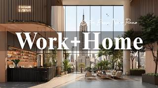 Work From Home | Relaxing Bossa Nova Jazz & Smooth Coffee Shop Music for Peaceful Study Days