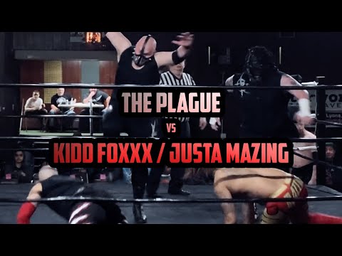 THE PLAGUE vs KIDD FOXXX / JUSTA MAZING | Berwyn Championship Wrestling