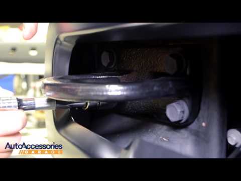 Lund Bull Bar with LED Light Bar Installation