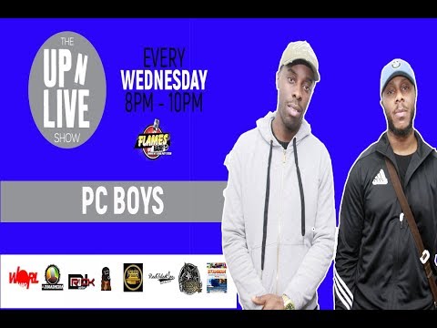 PC BOYS  ON THE UP N LIVE SHOW - DJ RICK AND DRAGON ALLSTAR | WORLMAGTV
