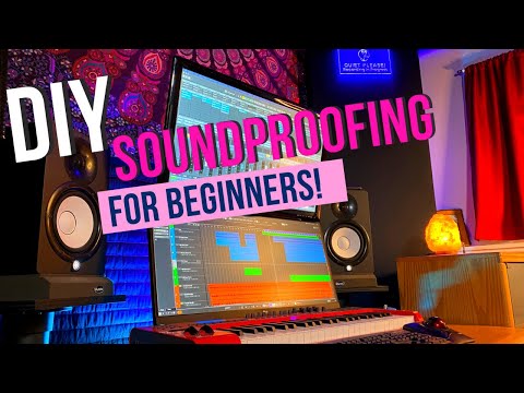 How to SOUNDPROOF a Home Recording Studio for beginners! | Steven Goetzl Music | 2022