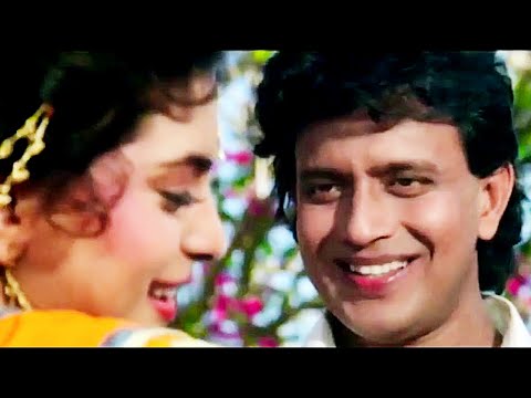 Mithun Chakraborty Romantic Song - Dil Pe Tere Pyar Ka Paigam Likh Dun | Kumar Sanu - Sadhana Sargam