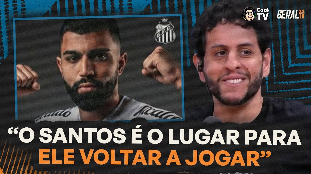 SANTOS ANUNCIA GABIGOL! O CRAQUE VAI VOLTAR A APRESENTAR FUTEBOL EM ALTO NÍVEL? | GERAL CAZÉTV