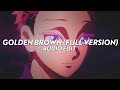 Golden Brown Female Cover Tiktok Version The Stranglers Dakijko Edit Audio Full Version