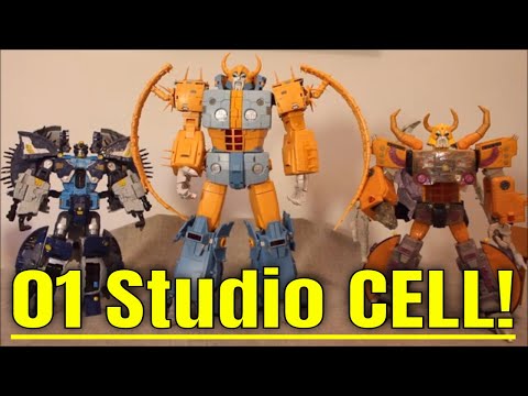 01Studio Cell Review with Robot to Alt Mode Conversion (3P Unicron) - GotBot True Review NUMBER 773