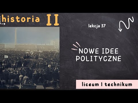 Historia 2 LO [Lekcja 37: Nowe idee polityczne]
